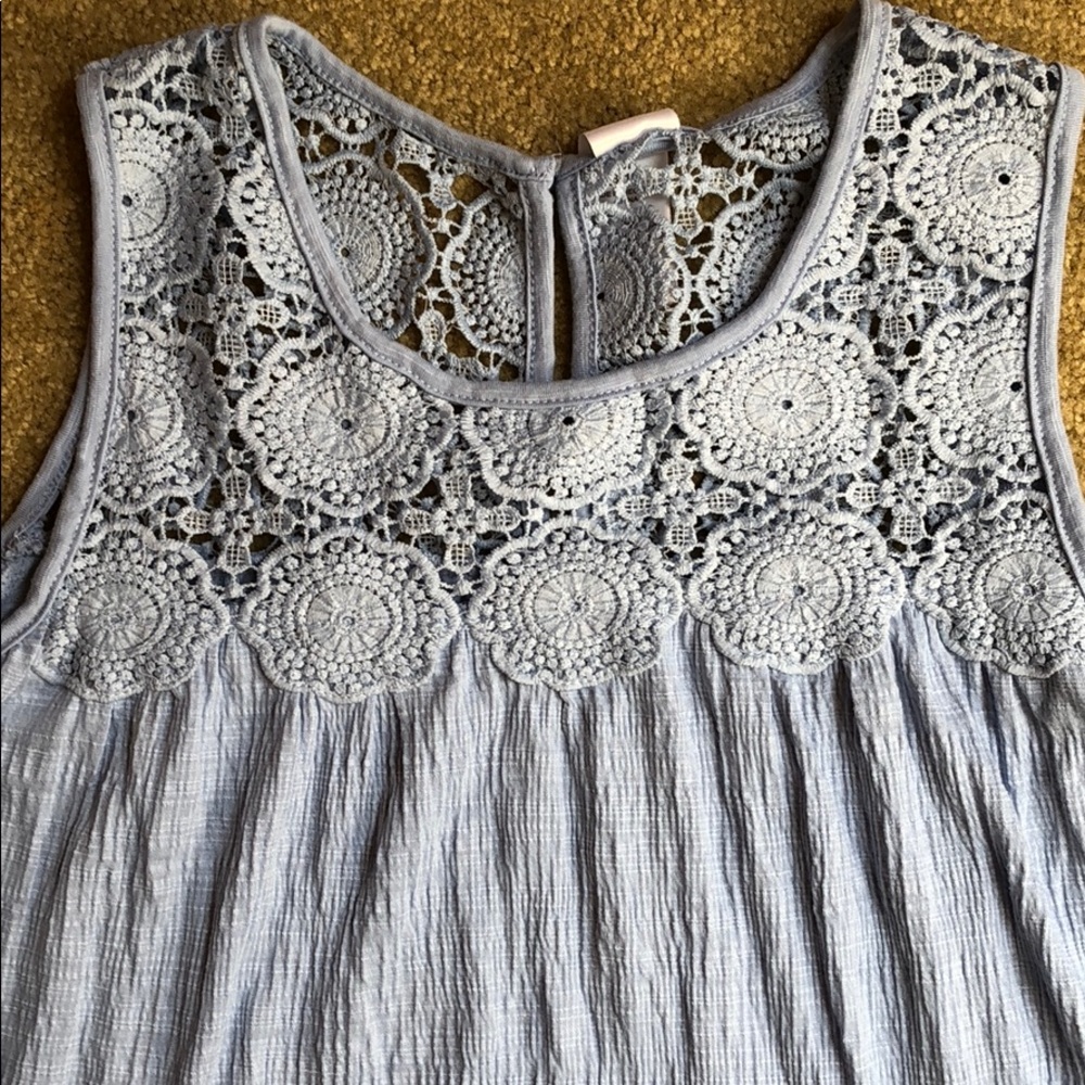 Baby Blue Cold Shoulder - Picture 2 of 3